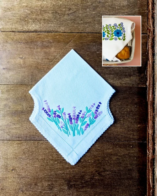 Panera Lavanda | Blanco