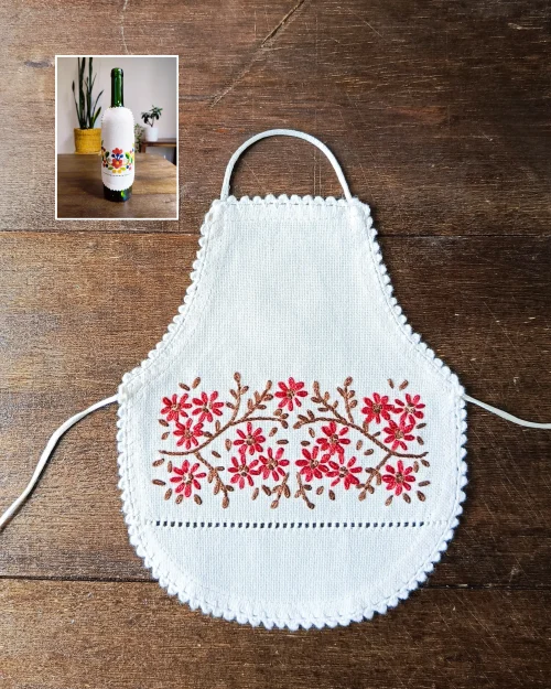 Delantal de Botella | Mm Lacre/Cafe