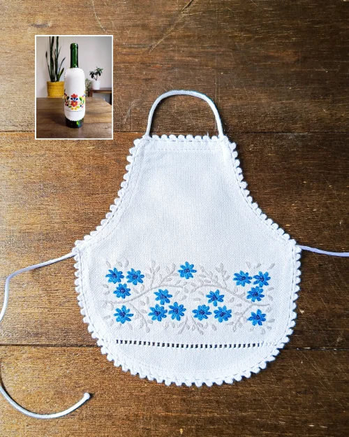 Delantal de Botella | Mm Petroleo