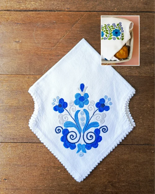 Panera Azules | Blanco