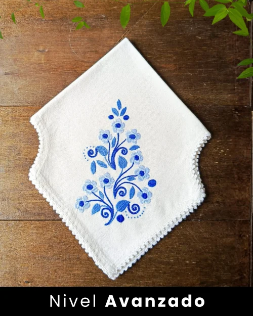 KIT Panera Rositas Azules | Blanco