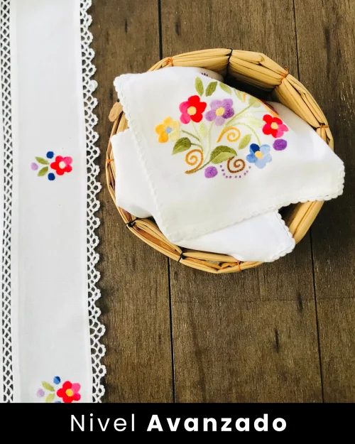 KIT Panera Rositas Timbrado | Blanco